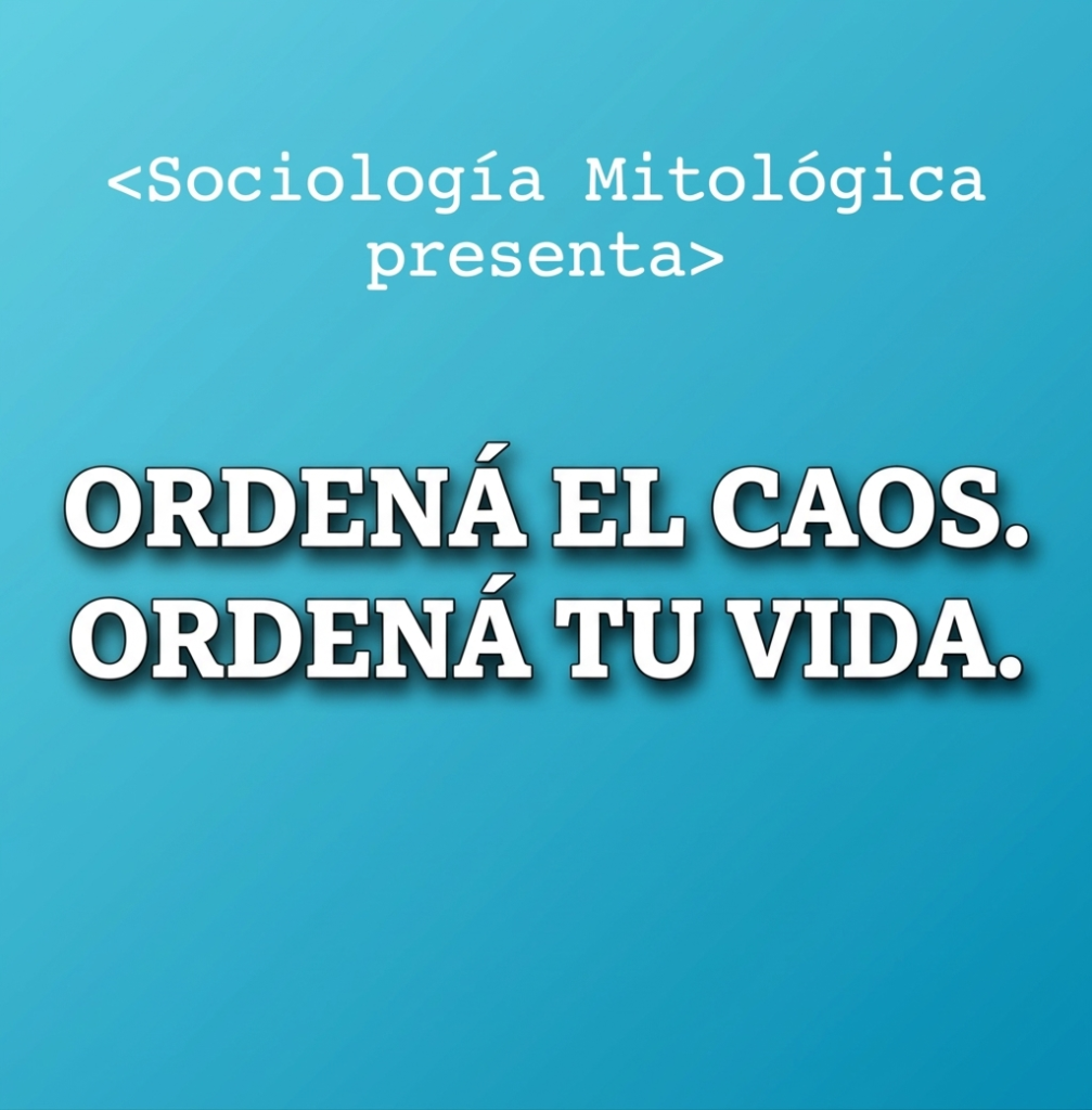 SM - Ordená el Caos. Ordená tu Vida